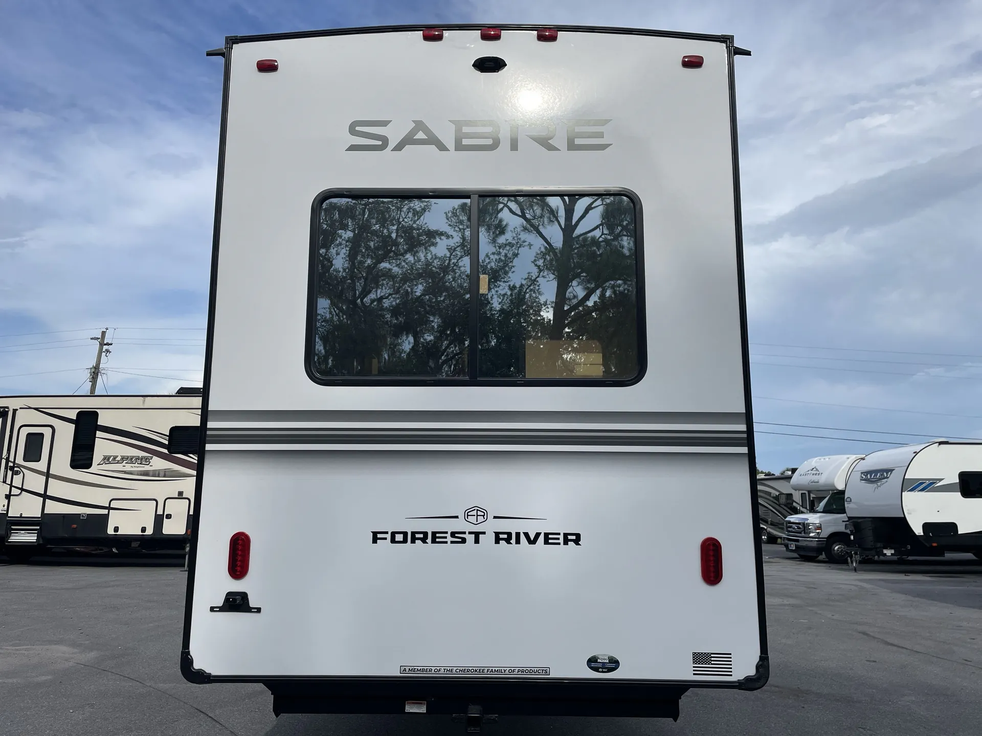 2027 Forest River Sabre 36EST — off campside