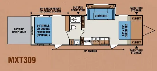 K-Z MXT MXT309 floor plan