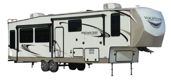 Forest River Wildwood Heritage Glen Elite 34RL exterior