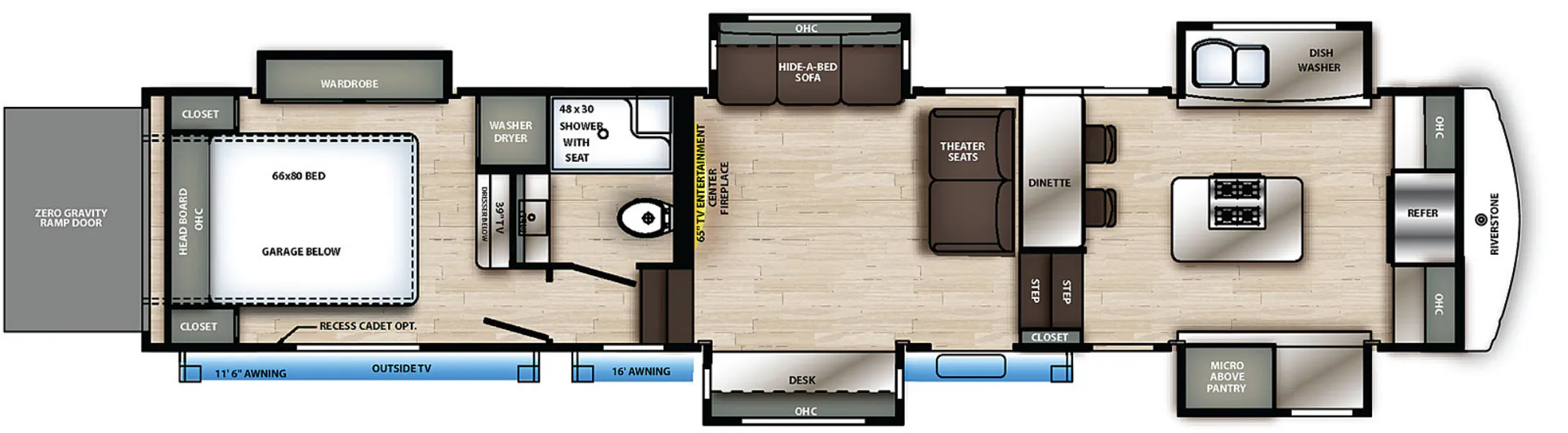 2021 Forest River RiverStone 42FSKG - Photo 2