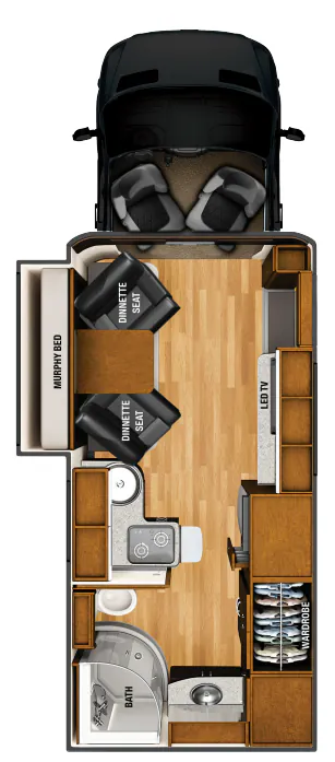 Regency Ultra Brougham Base floor plan