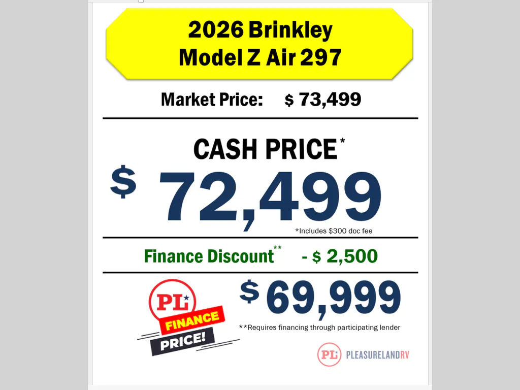 2026 Brinkley Model Z AIR 297, Photos photo 2