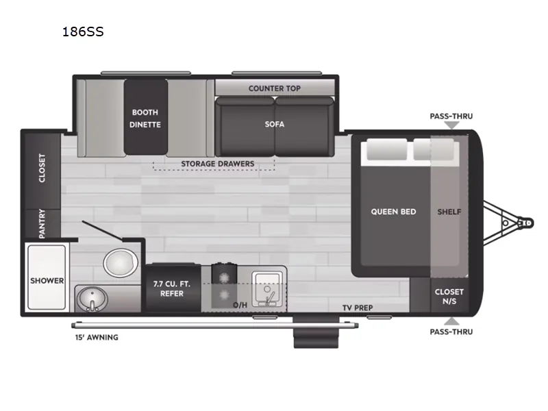 2024 Keystone Hideout 186SS, Photos photo 2