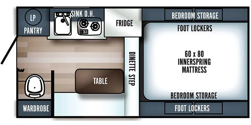 Palomino Real-Lite SS-1609 floor plan