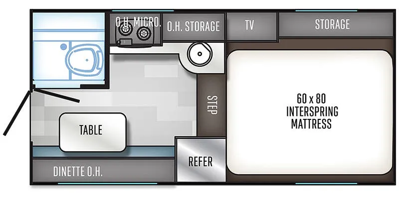 Palomino Real-Lite HS-1803 floor plan