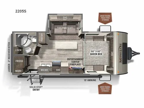 2021 Forest River Rockwood Mini Lite 2205S - Photo 3