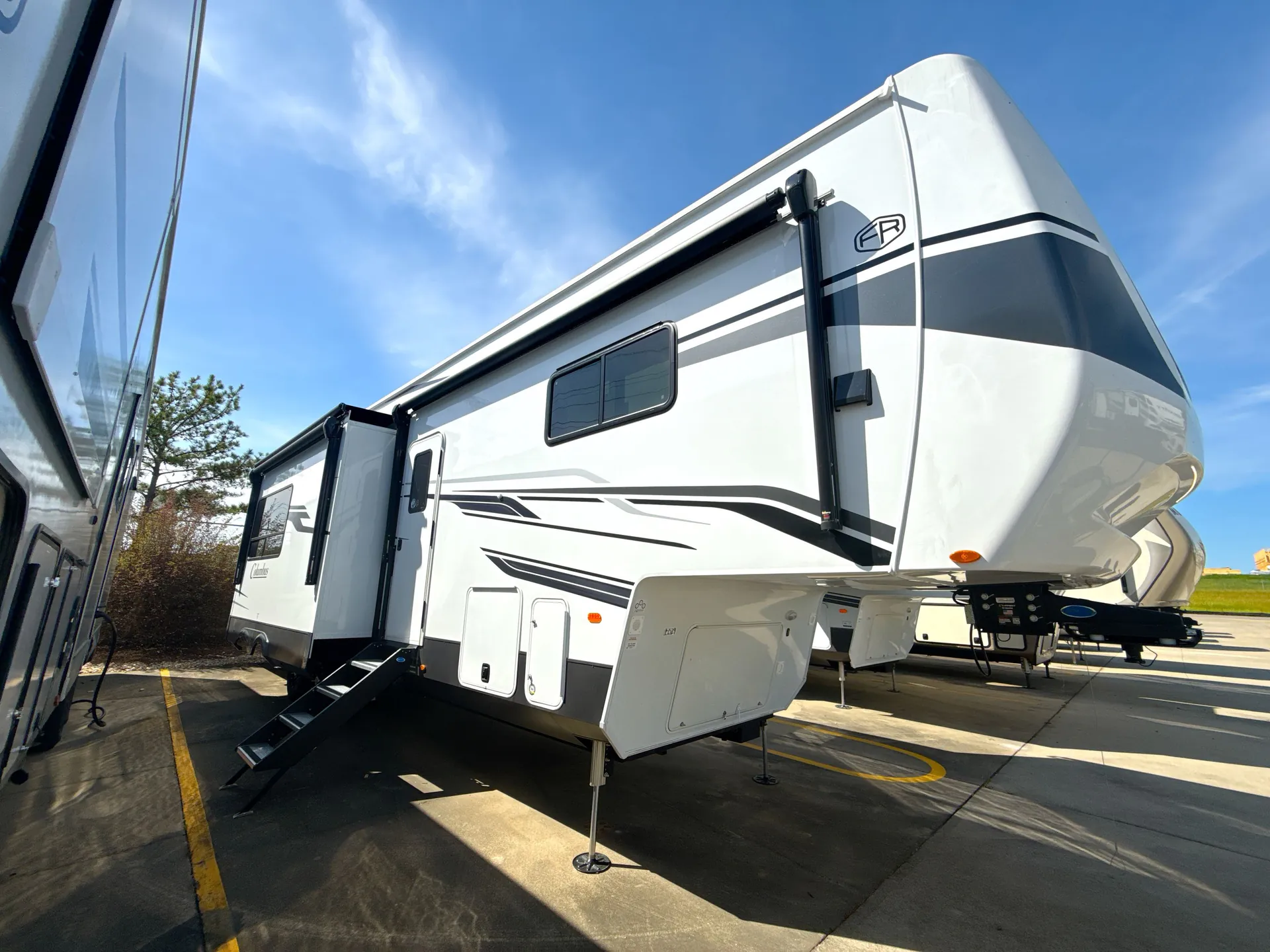 2026 Forest River Columbus 377DS — campside