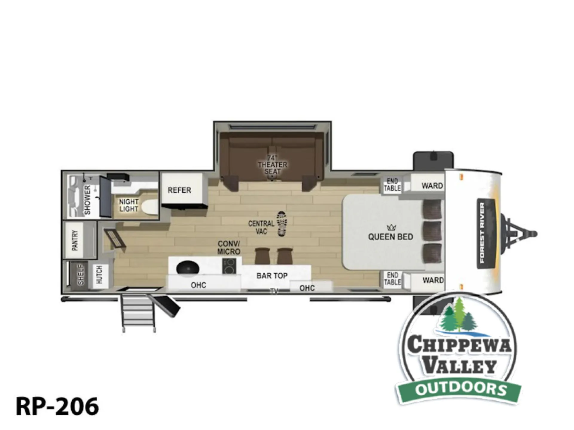 2025 Forest River R-Pod RP-206 - Photo 3