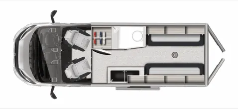 Auto-Trail Expedition 66 floor plan