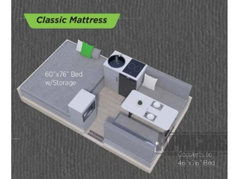 2026 Aliner Classic Mattress - Photo 3