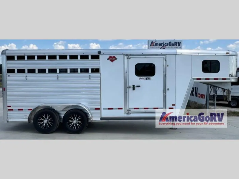 2025 Hart Stock Series SOLUTION THREE HORSE GOOSENECK - Photo 3
