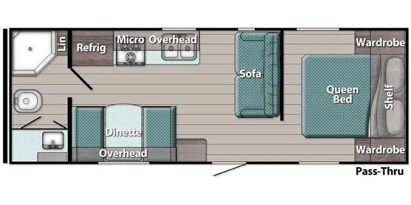 Gulf Stream Innsbruck 241RB floor plan