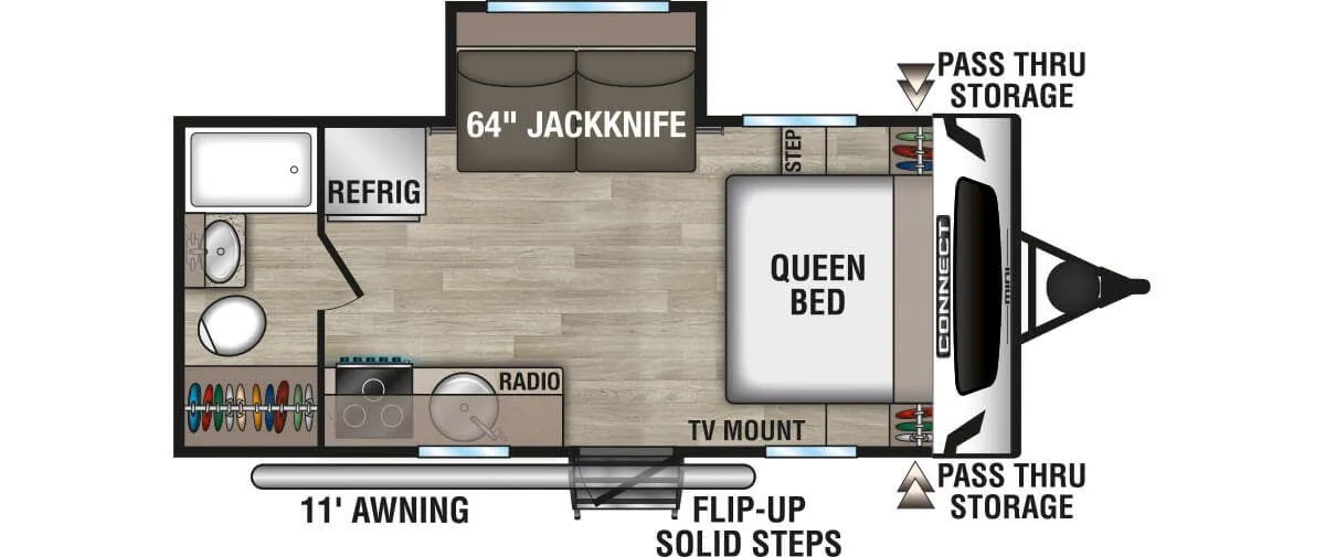 K-Z Connect Mini CM181RB floor plan