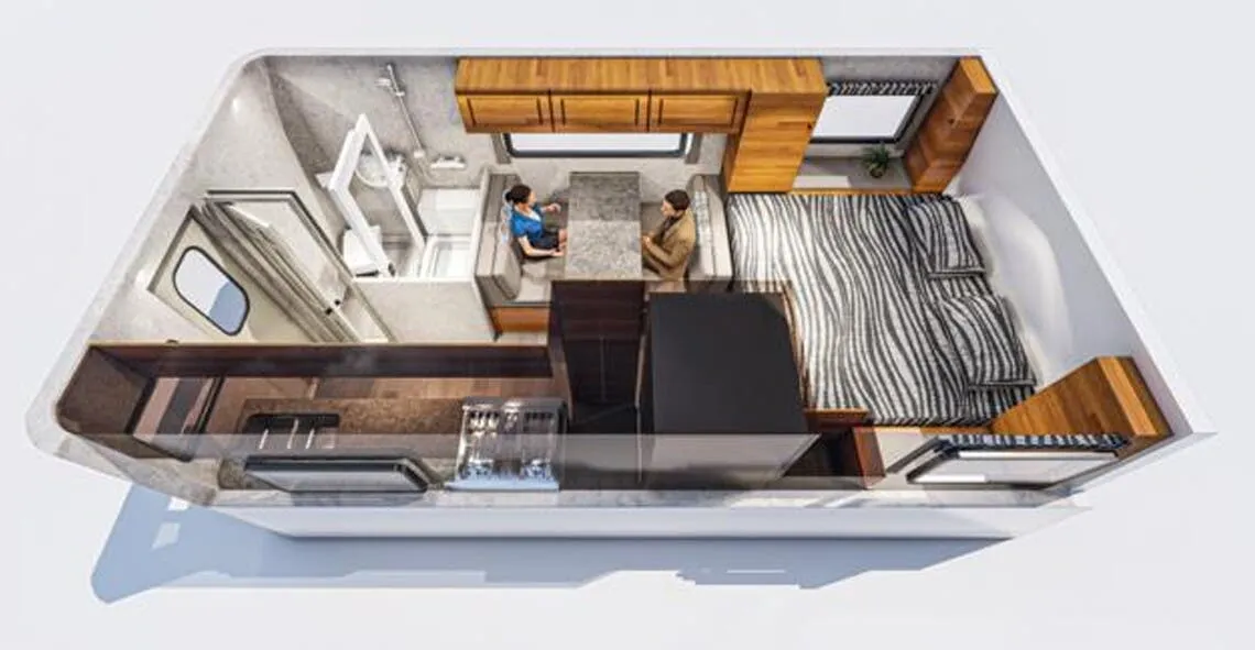 Bigfoot 2500 Series C10.6E floor plan