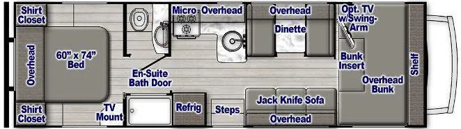 Gulf Stream Conquest LE Series 6280LE floor plan