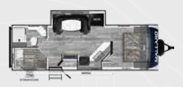 Heartland Mallard IDM251BH floor plan