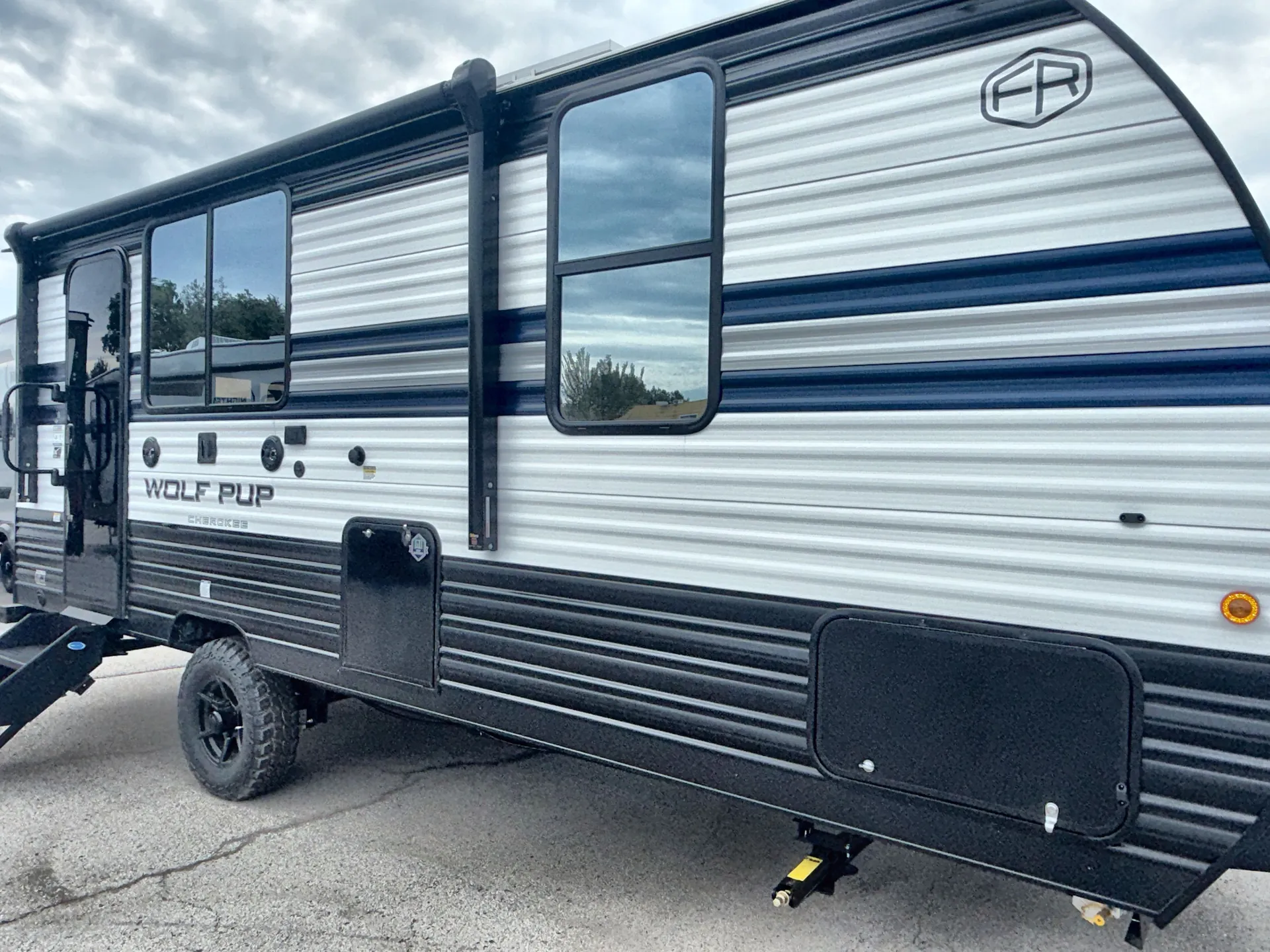 2027 Forest River Cherokee Wolf Pup 17SC — campside