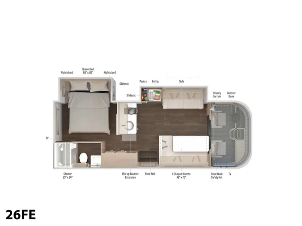 2026 Winnebago Sunflyer 26FE - Photo 3