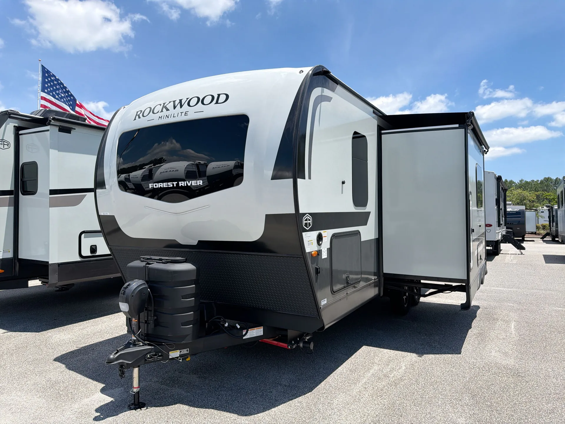 2026 Forest River Rockwood Mini Lite 2214S — campside