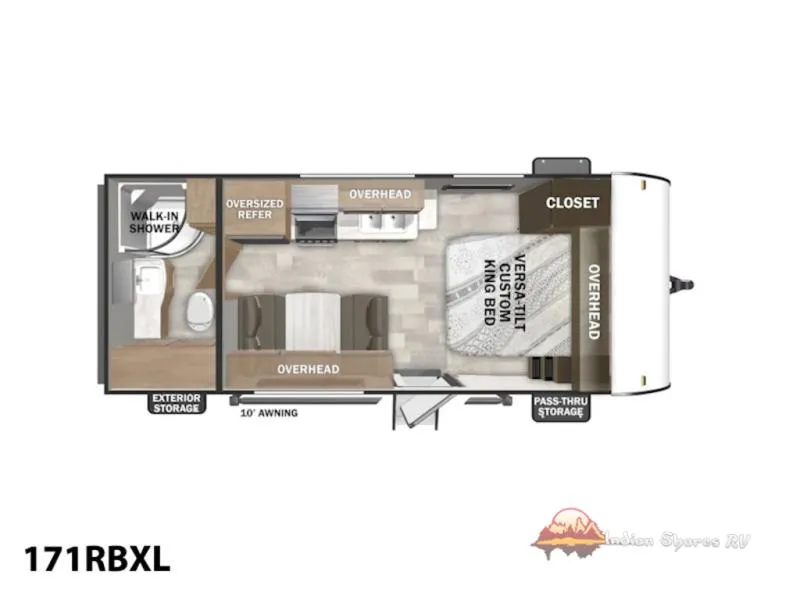 2025 Forest River RV Wildwood X-Lite 171RBXL - Photo 3