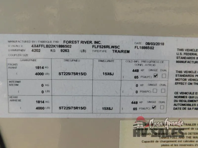 2019 Forest River RV Flagstaff Super Lite 526RLWS - Photo 4