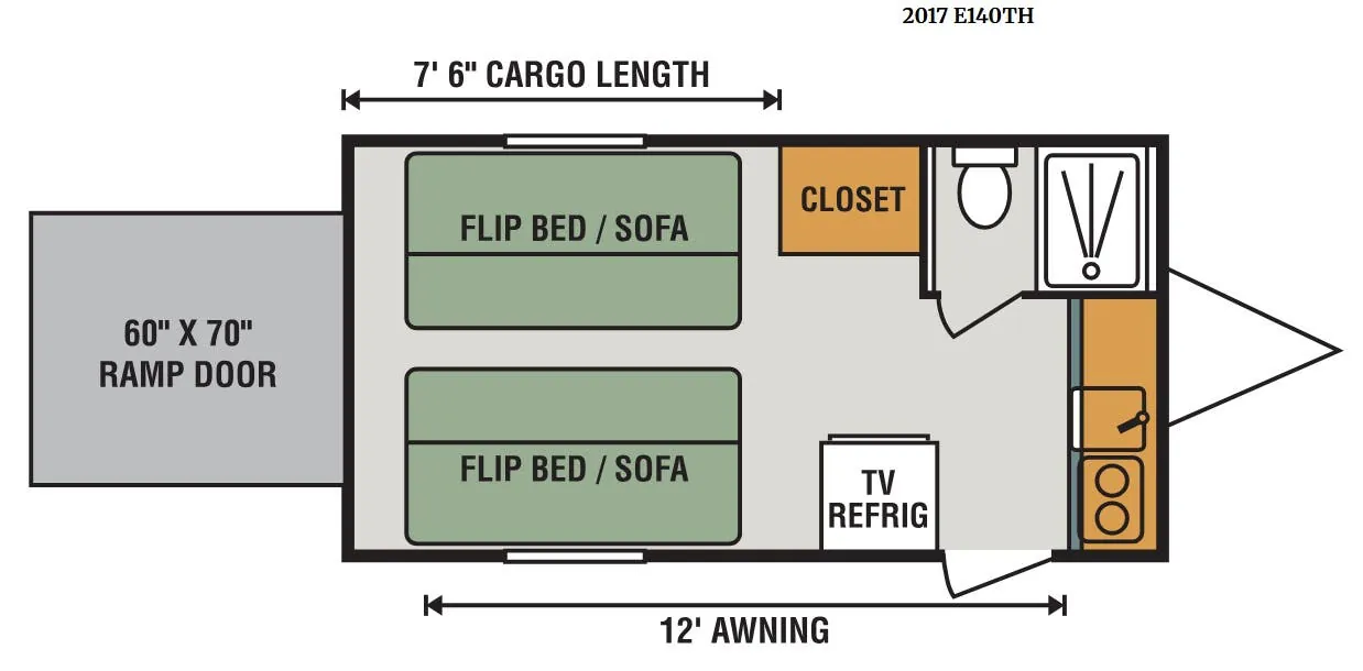 K-Z Escape E140TH floor plan