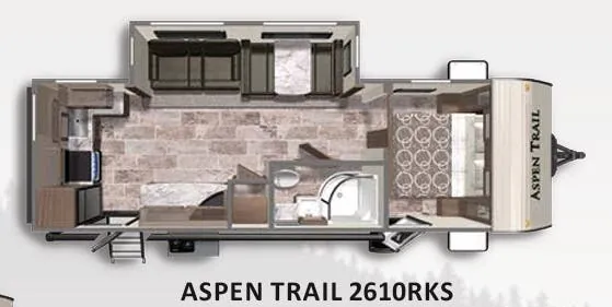 Dutchmen Aspen Trail 2610RKS floor plan