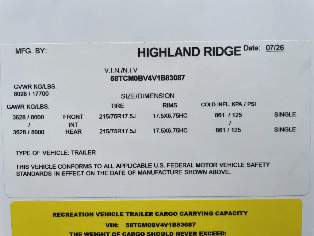 2027 Highland Ridge Open Range 3X 393TBR, Photos photo 34