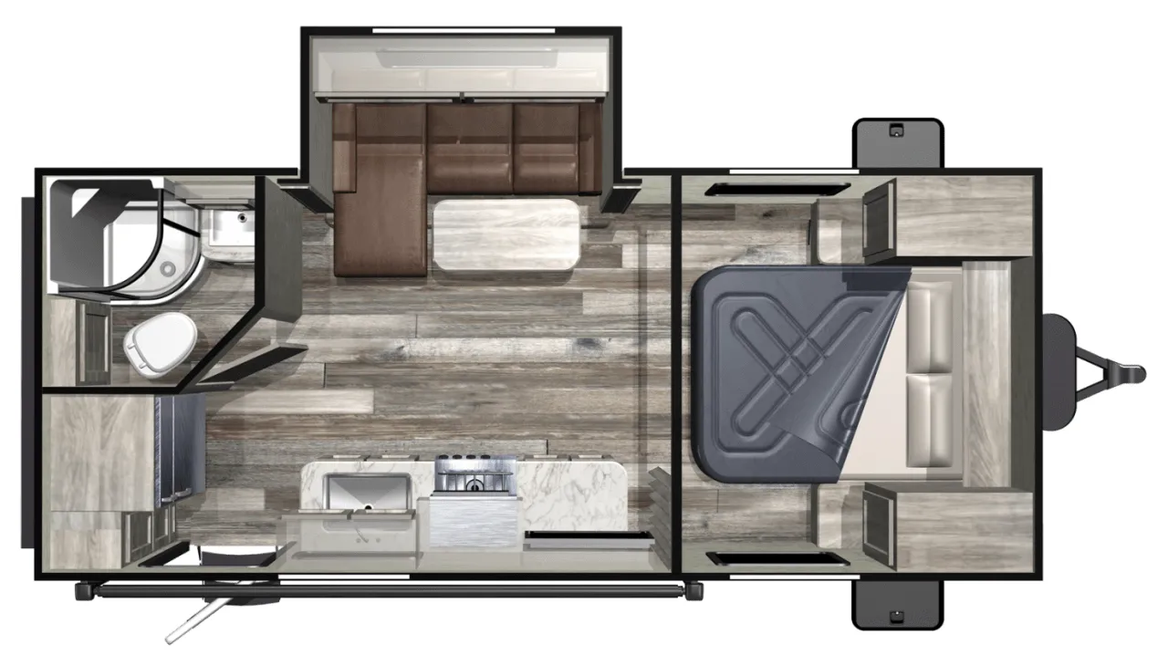 Starcraft Super Lite 212FB floor plan