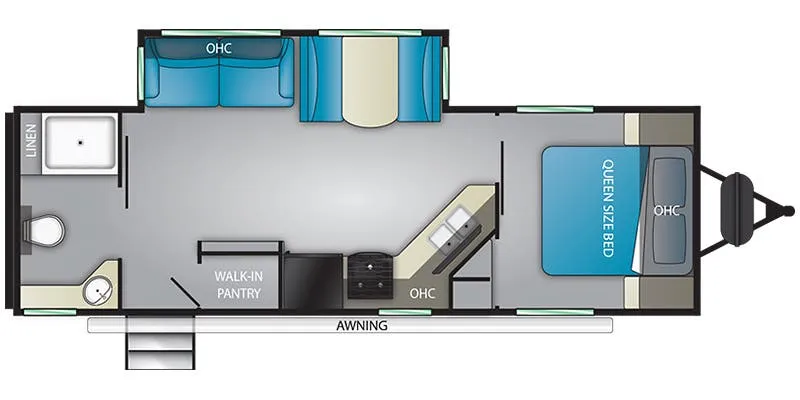 Heartland Sundance Ultra-Lite SDTT 262 RB floor plan
