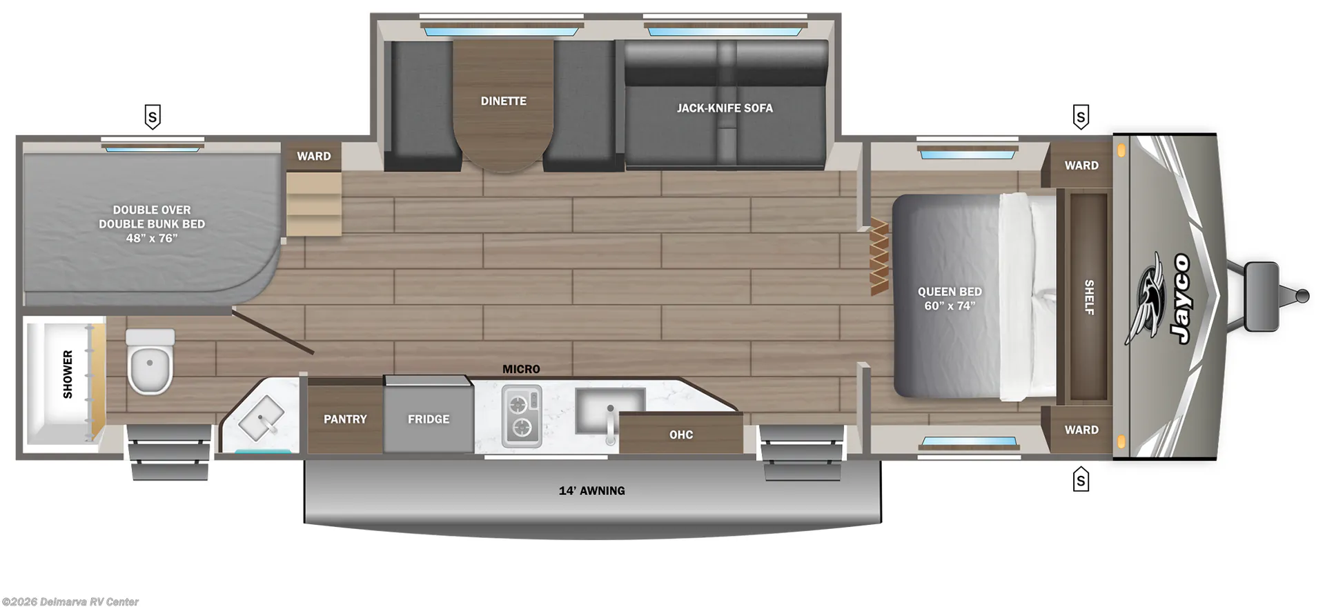 2027 Jayco Jay Flight Sport Edition 270BHS - Photo 3