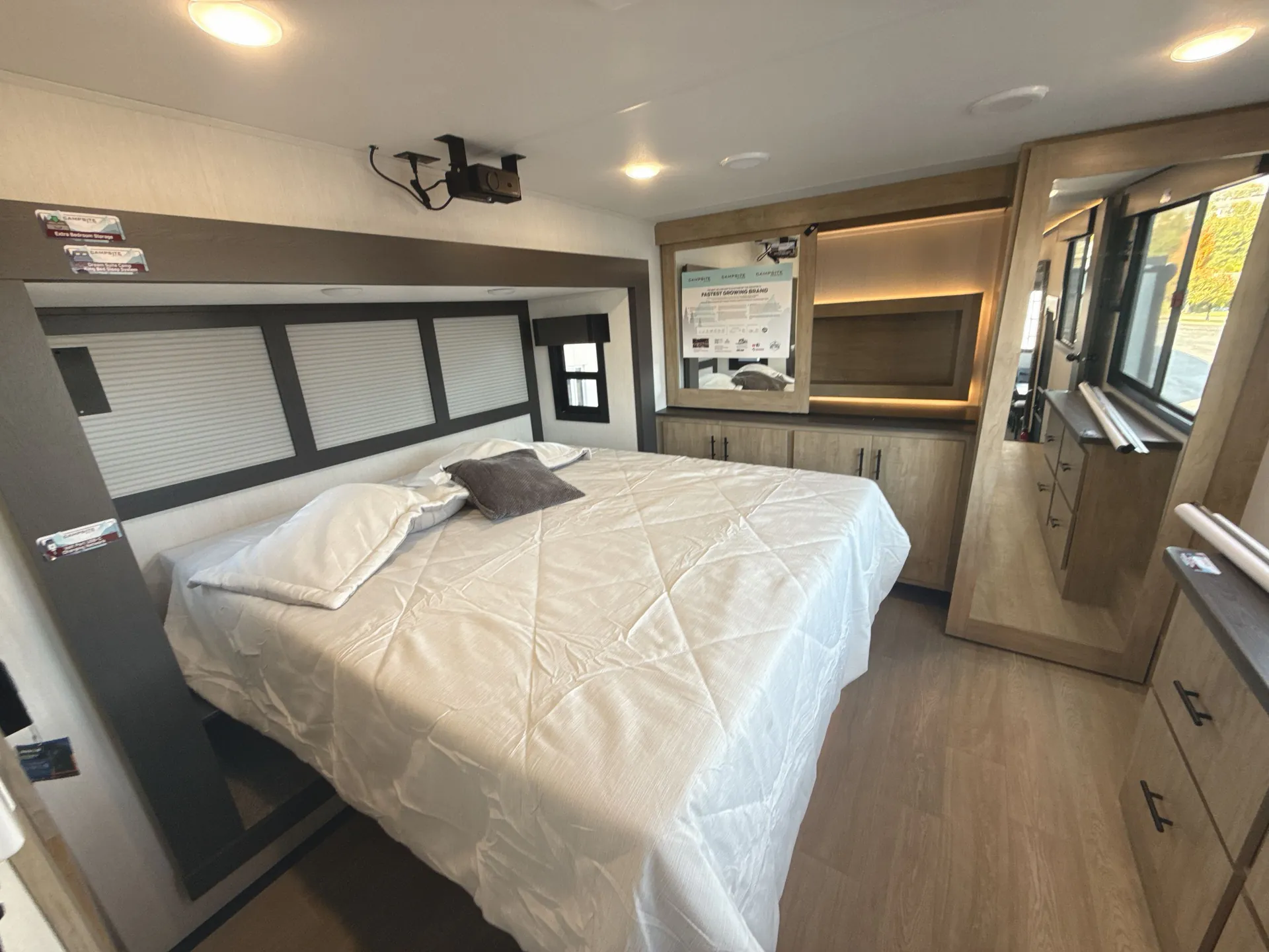 2026 Forest River Campsite Elite 32BAM — bedroom