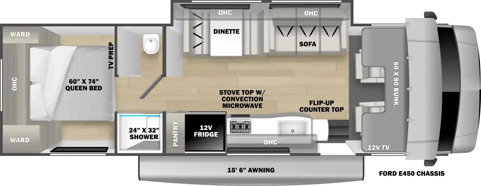 Forest River Solera 28SK floor plan