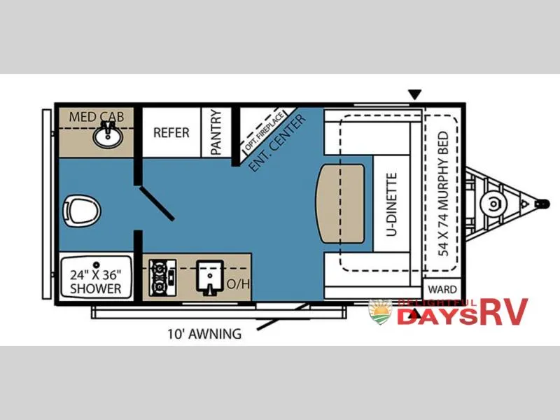 2022 Coachmen Clipper 162RBU - Photo 3