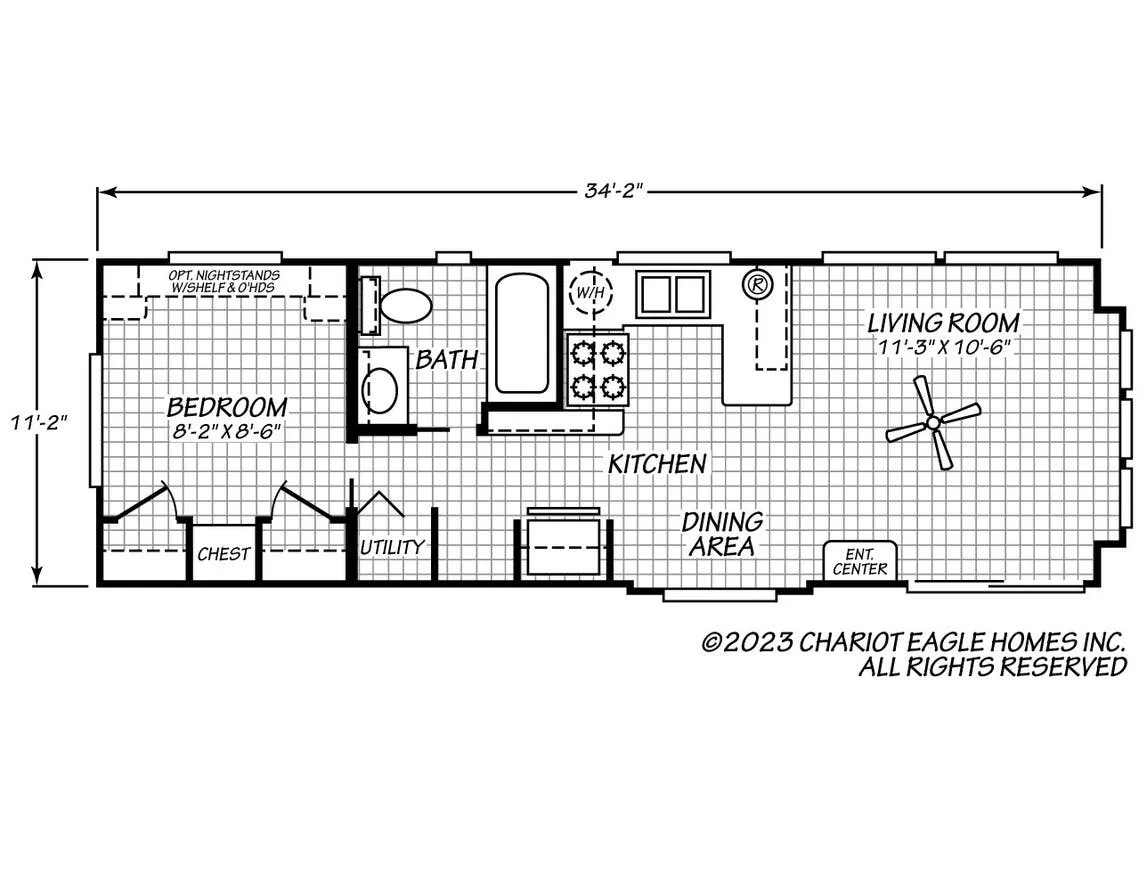 Chariot Eagle Eagle Series 11351B floor plan