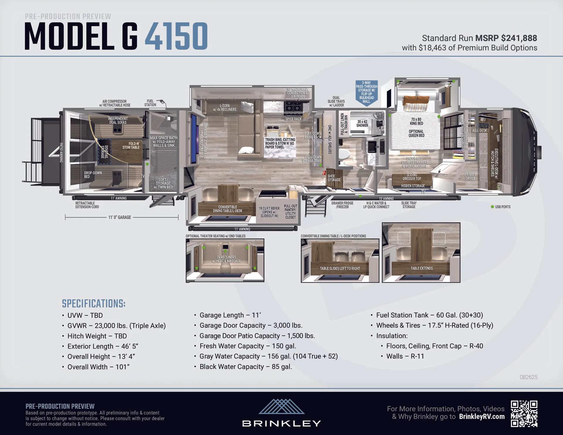 2027 Brinkley Model G 4150 - Floor plan