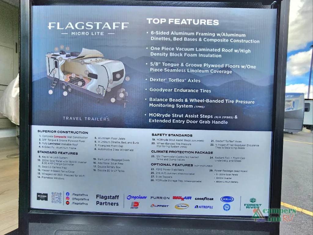 2026 Forest River Flagstaff Micro Lite 25FBD, Photos photo 32