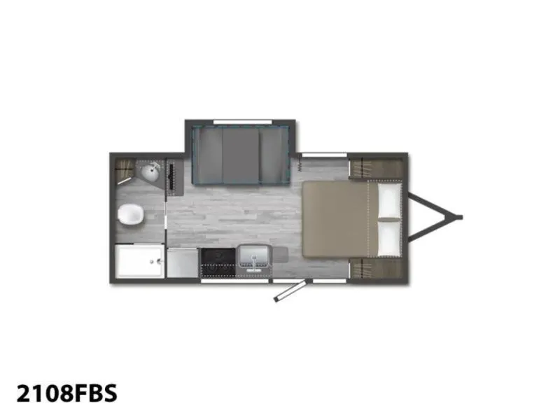 2026 Winnebago Micro Minnie 2108FBS - Photo 3
