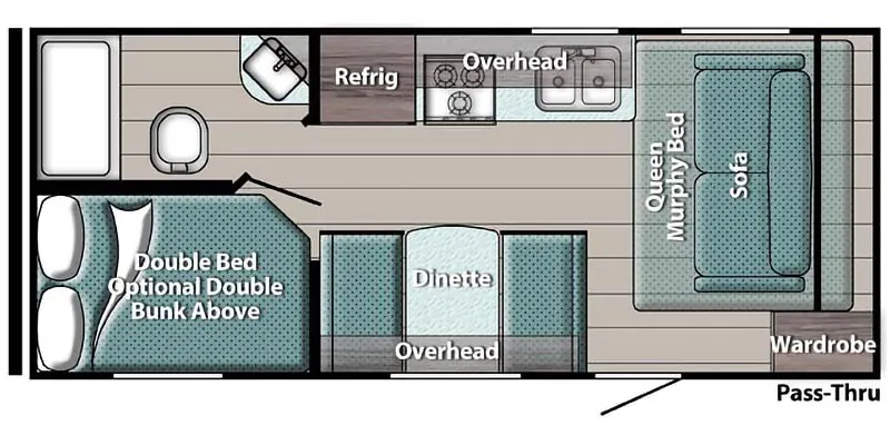 2021 Gulf Stream Ameri-Lite Super Lite 197BH - Photo 3
