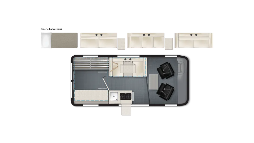 2024 Winnebago Solis Pocket 36A floor plan