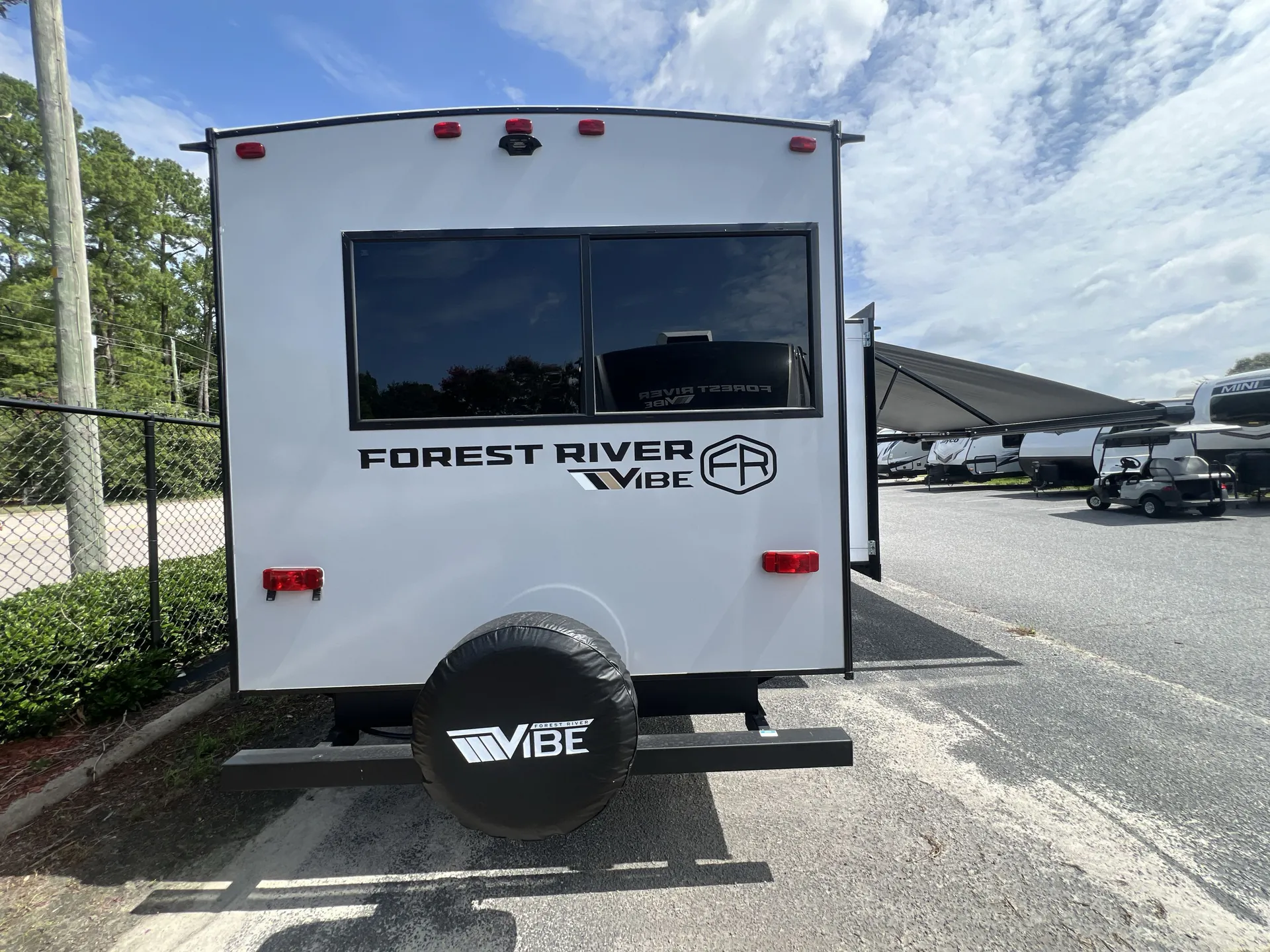 2027 Forest River Vibe 3400SB — backside