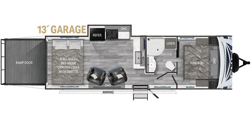 Heartland Fuel 265 floor plan