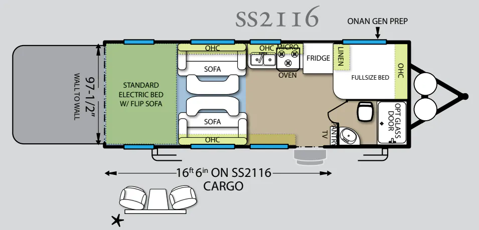 Forest River Stealth SS2116 exterior