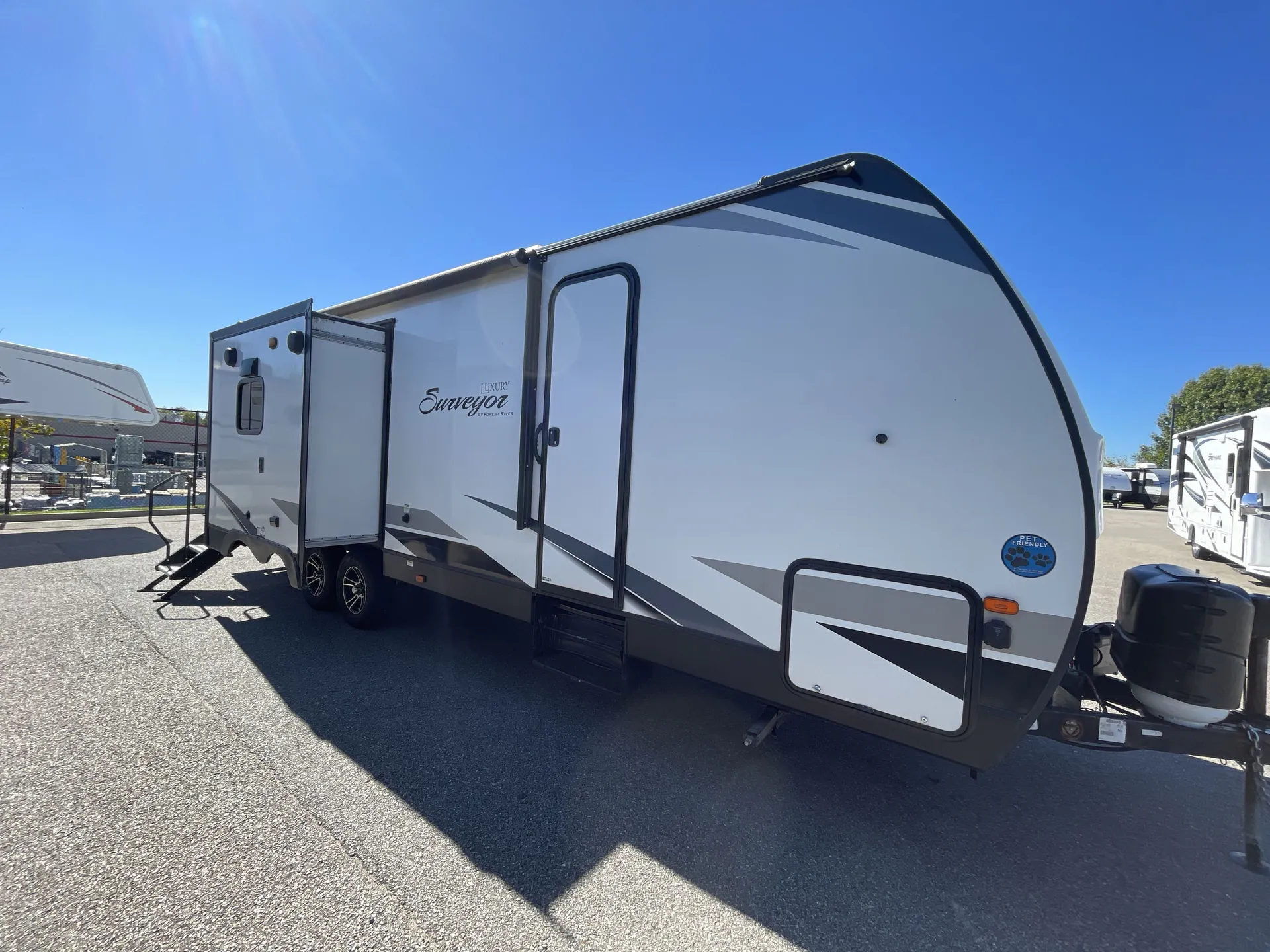 2020 Forest River Surveyor 266RLDS — campside