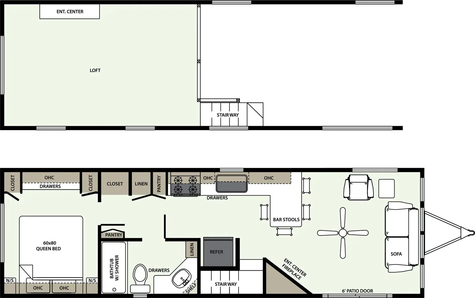2023 Forest River Quailridge 39ASL - Floor plan