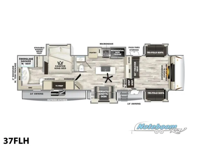 2026 Forest River Sabre 37FLH - Photo 3