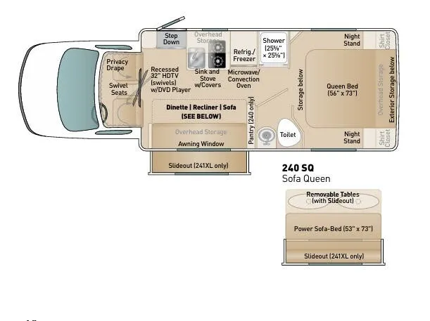 Coach House Platinum II 240 SQ floor plan