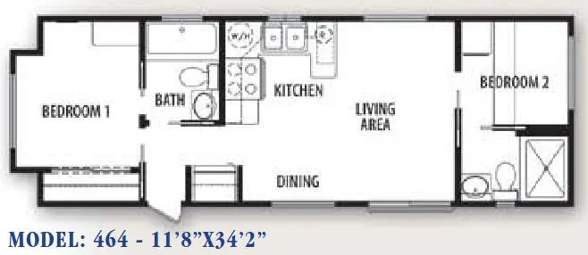 Chariot Eagle Eagle Series 464 floor plan