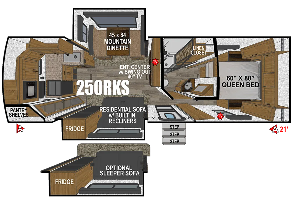 2026 Outdoors RV Mountain Series Black Stone 250RKS - Photo 3