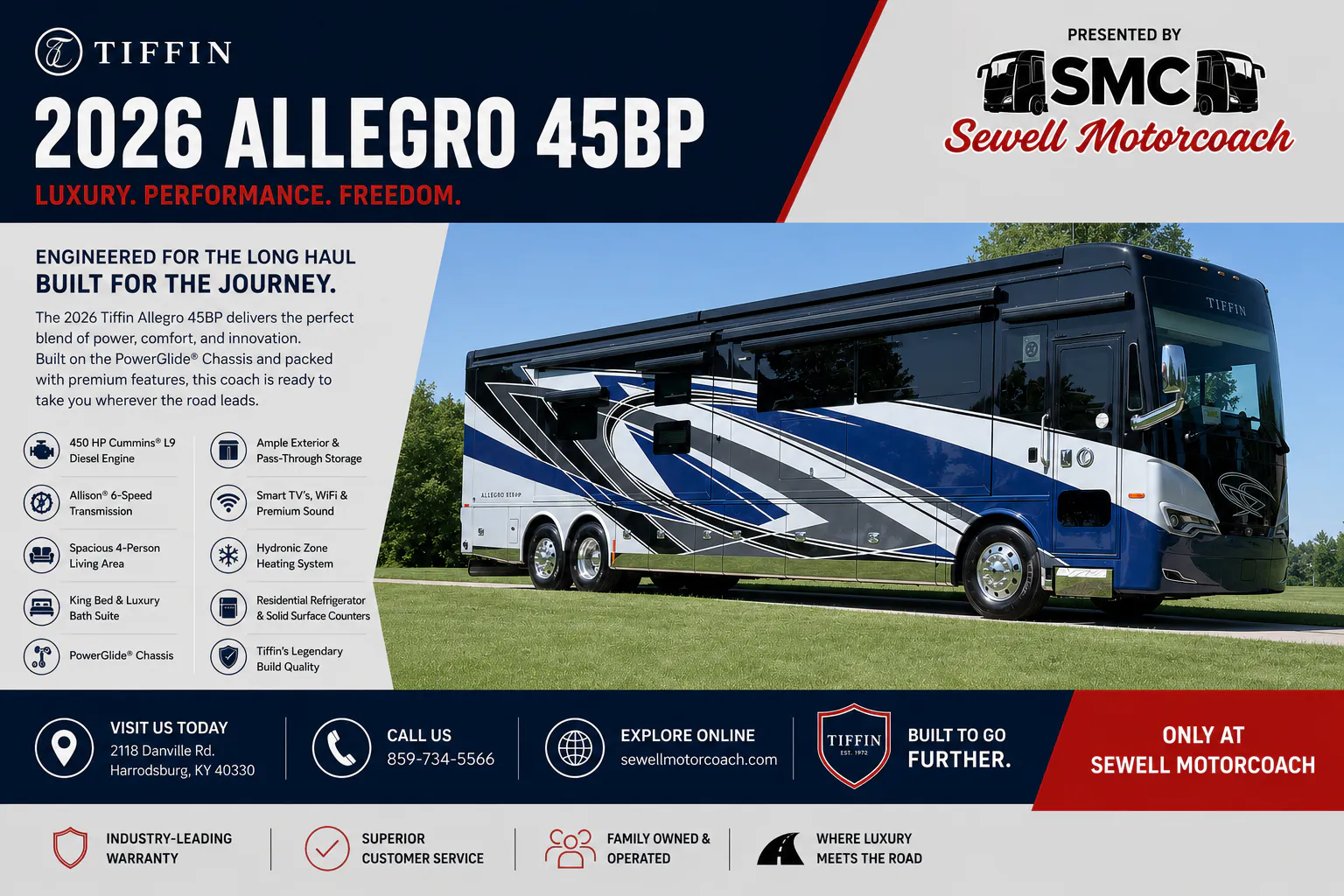 2026 Tiffin Allegro Bus 45 BP - Photo 3
